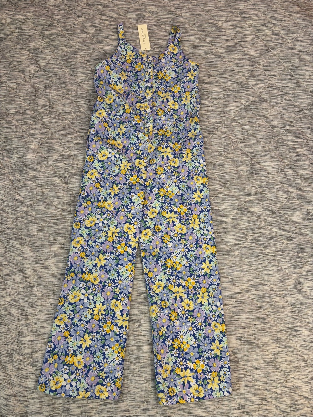 Copper Key Girls Floral Jumper Sz Medium NWT -